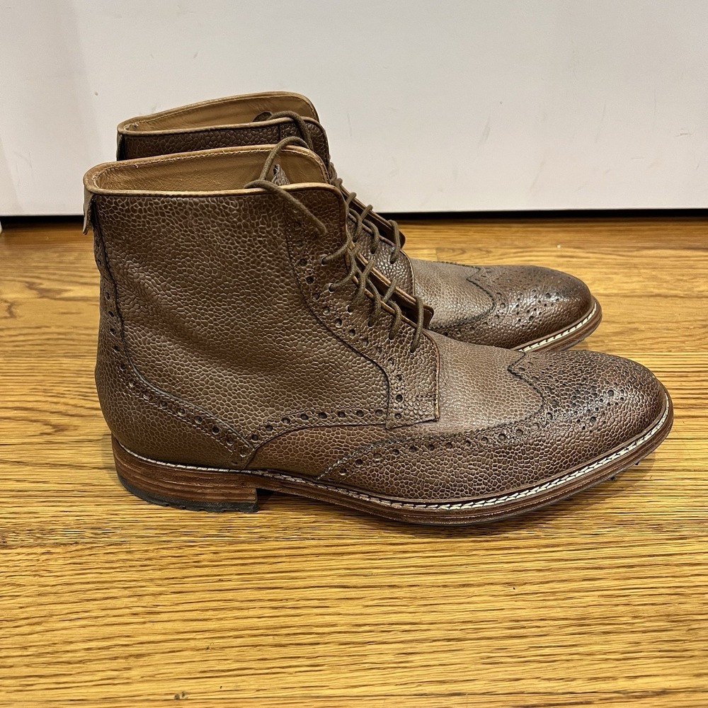 Lloyd‎ Germany Wingtip Boots Brown Size 8.5